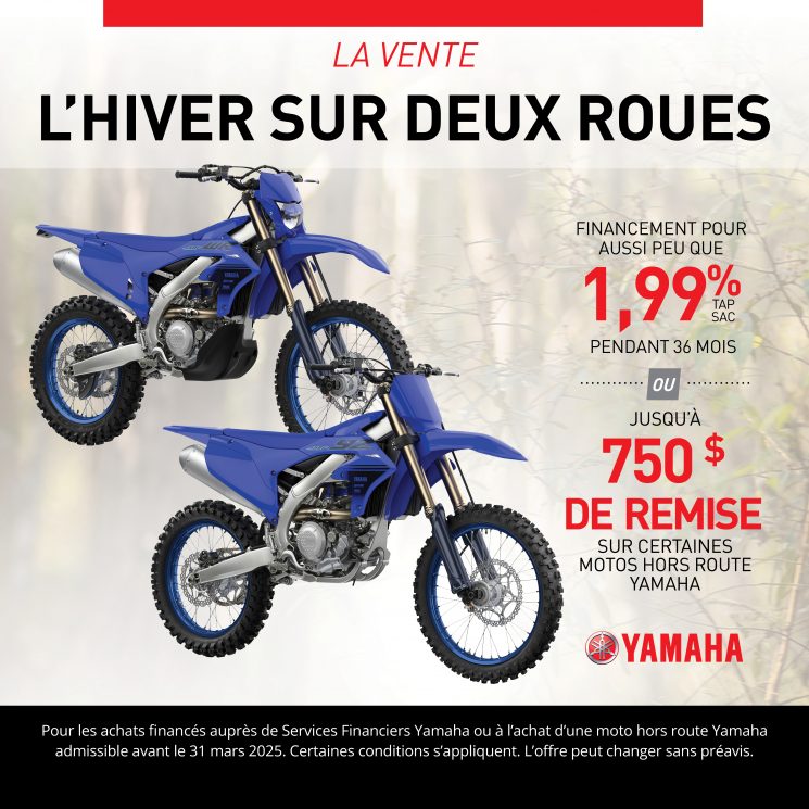 PROMOTION – MOTOCROSS – L’HIVER SUR DEUX ROUES
