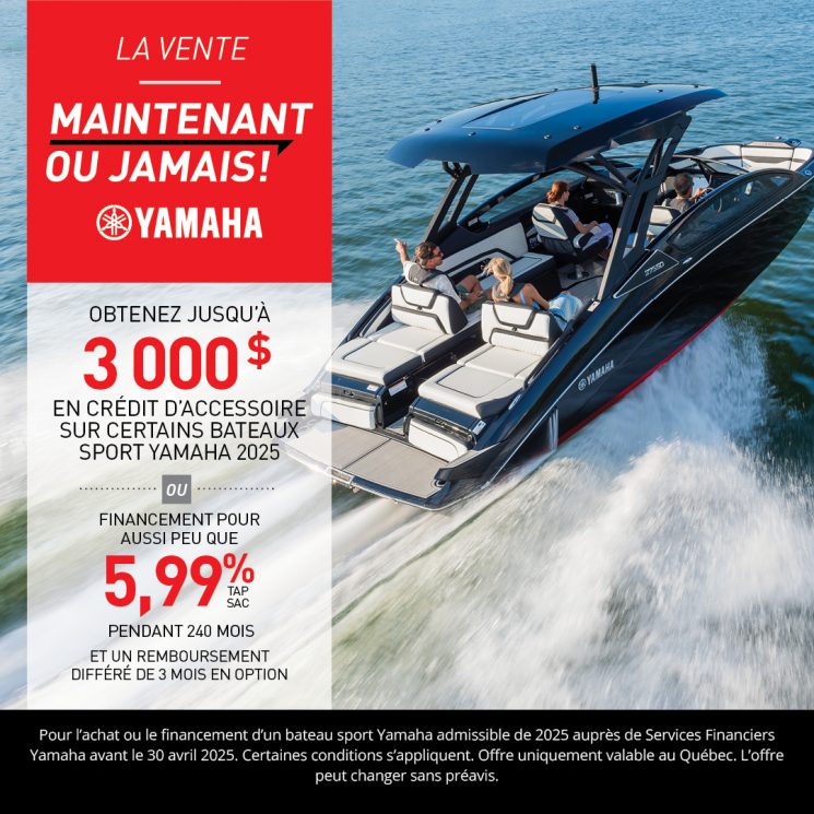 PROMOTION – BATEAUX SPORTS – MAINTENANT OU JAMAIS !